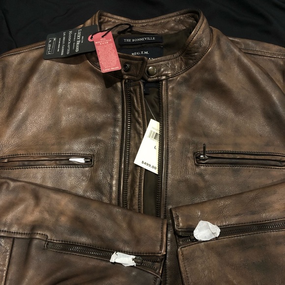 Lucky Brand Other - Lucky Brand The Bonneville Leather Jacket